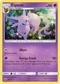 Espeon (89/214) (Cosmos Holo) (Blister Exclusive) [Sun & Moon: Lost Thunder] | Gear Gaming Bentonville