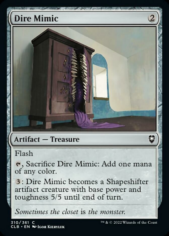 Dire Mimic [Commander Legends: Battle for Baldur's Gate] | Gear Gaming Bentonville