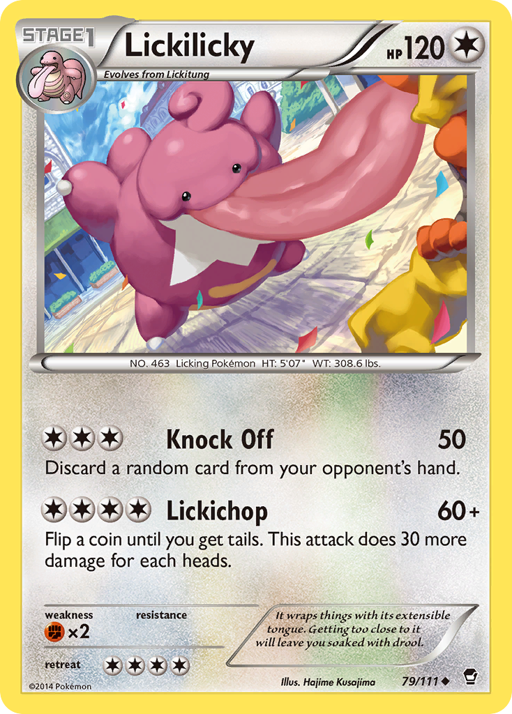 Lickilicky (79/111) [XY: Furious Fists] | Gear Gaming Bentonville