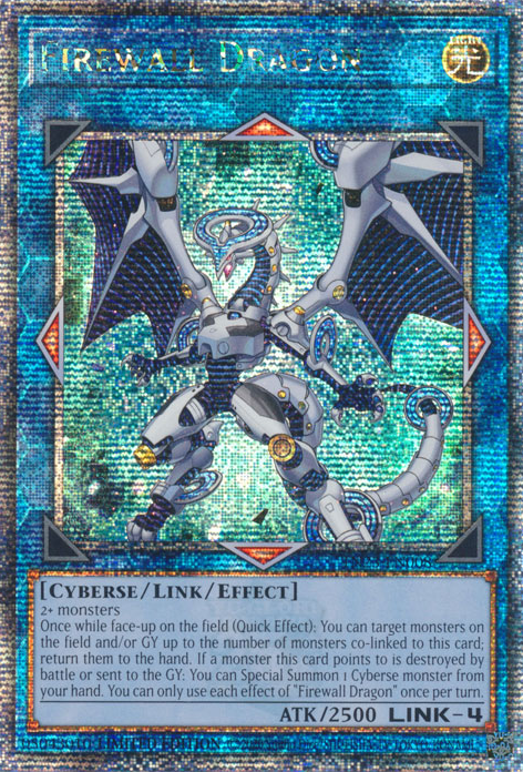 Firewall Dragon [TN23-EN008] Quarter Century Secret Rare | Gear Gaming Bentonville