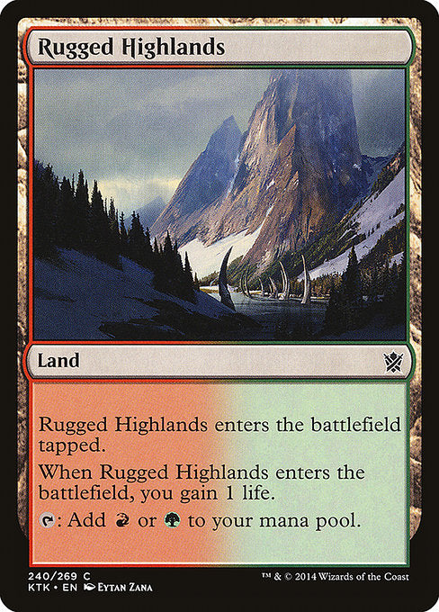 Rugged Highlands [Khans of Tarkir] | Gear Gaming Bentonville