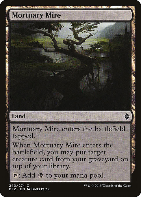 Mortuary Mire [Battle for Zendikar] | Gear Gaming Bentonville