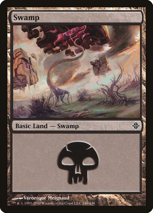 Swamp (240) [Rise of the Eldrazi] | Gear Gaming Bentonville