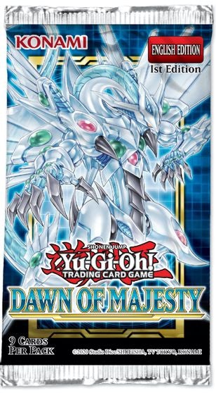 Yu-Gi-Oh! Dawn of Majesty - Booster Pack | Gear Gaming Bentonville