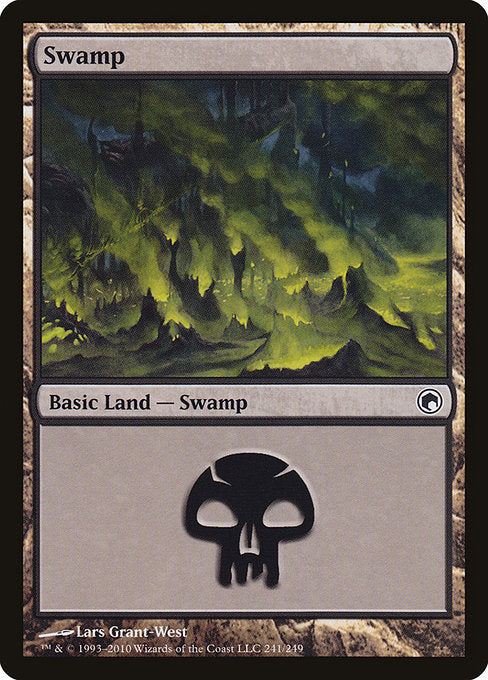 Swamp (241) [Scars of Mirrodin] | Gear Gaming Bentonville