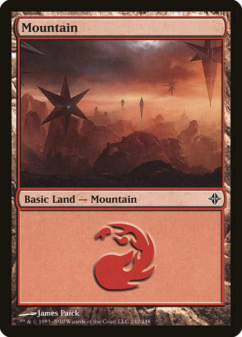 Mountain (242) [Rise of the Eldrazi] | Gear Gaming Bentonville