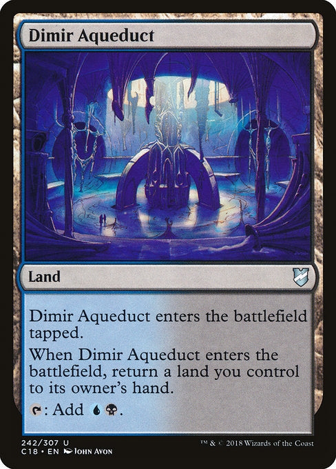 Dimir Aqueduct [Commander 2018] | Gear Gaming Bentonville