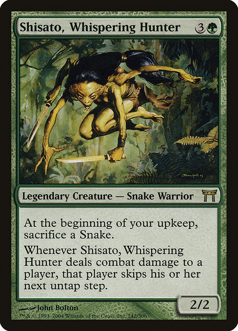 Shisato, Whispering Hunter [Champions of Kamigawa] | Gear Gaming Bentonville