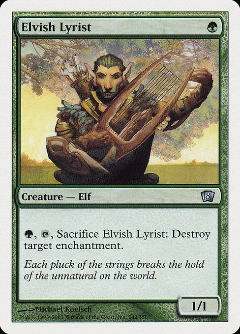 Elvish Lyrist [8th Edition] | Gear Gaming Bentonville