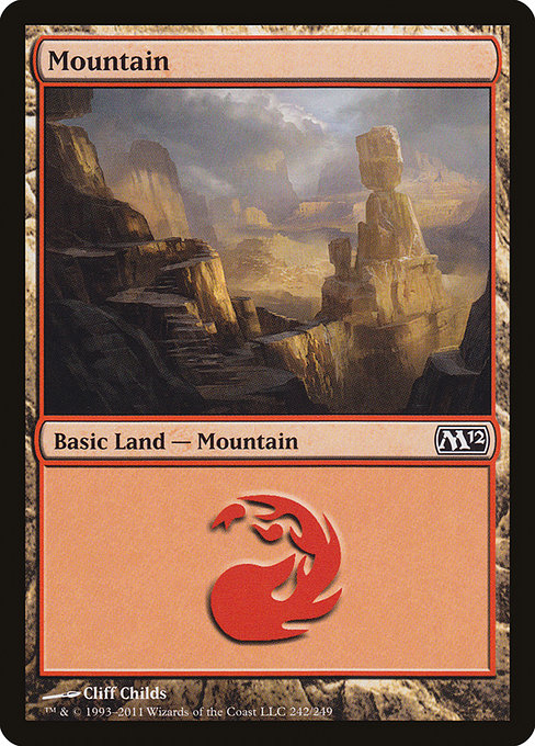 Mountain (242) [Magic 2012 (M12)] | Gear Gaming Bentonville