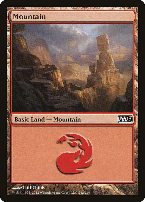 Mountain (242) [Magic 2013 (M13)] | Gear Gaming Bentonville