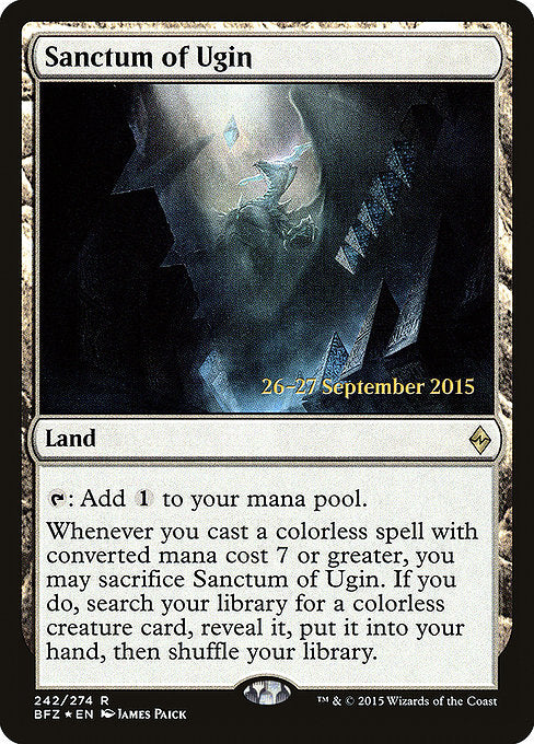 Sanctum of Ugin [Prerelease Cards] | Gear Gaming Bentonville