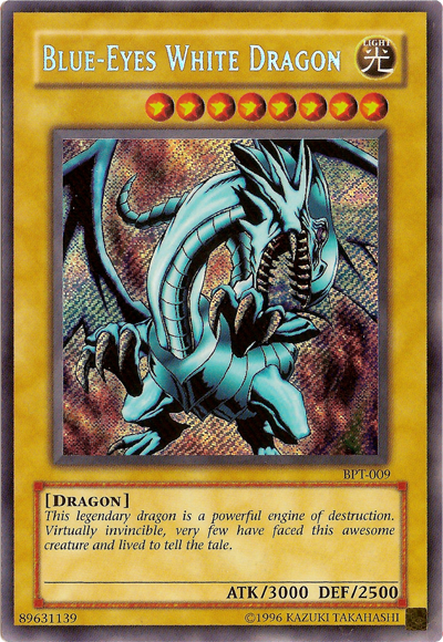 Blue-Eyes White Dragon [BPT-009] Secret Rare | Gear Gaming Bentonville