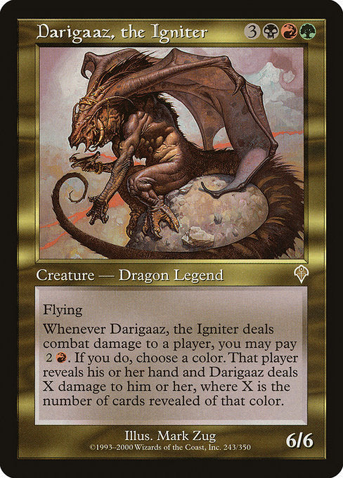 Darigaaz, the Igniter [Invasion] | Gear Gaming Bentonville