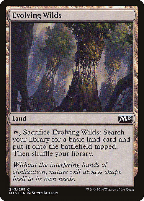 Evolving Wilds [Magic 2015 (M15)] | Gear Gaming Bentonville