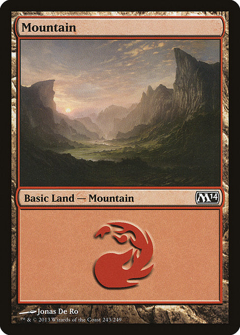 Mountain (243) [Magic 2014 (M14)] | Gear Gaming Bentonville