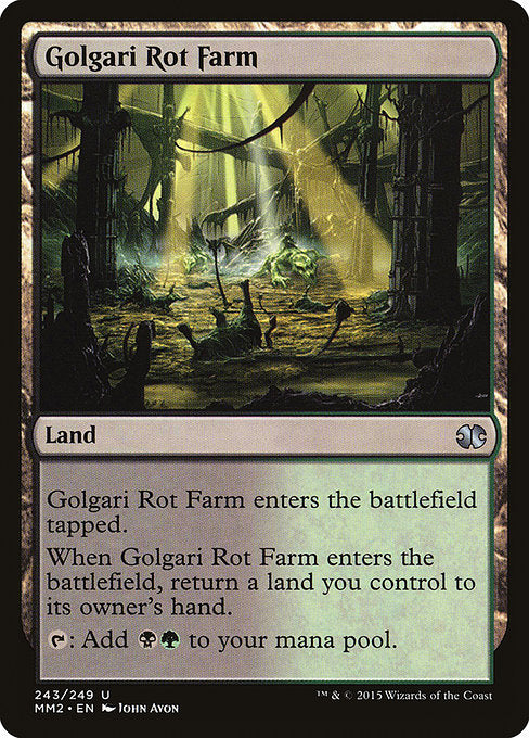 Golgari Rot Farm [Modern Masters 2015] | Gear Gaming Bentonville