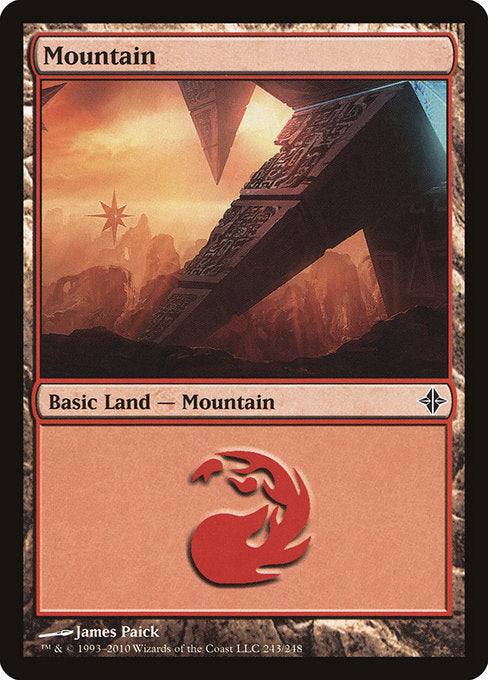 Mountain (243) [Rise of the Eldrazi] | Gear Gaming Bentonville