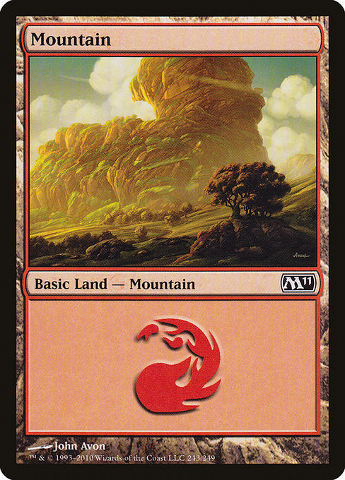 Mountain (243) [Magic 2011 (M11)] | Gear Gaming Bentonville