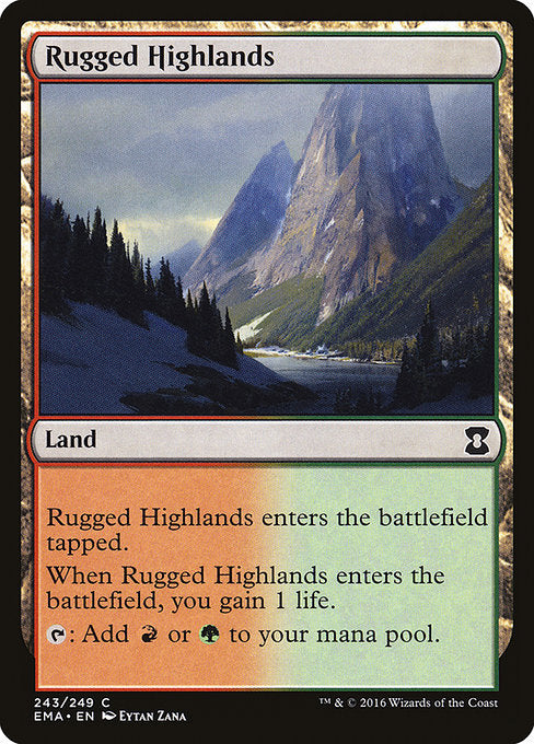 Rugged Highlands [Eternal Masters] | Gear Gaming Bentonville