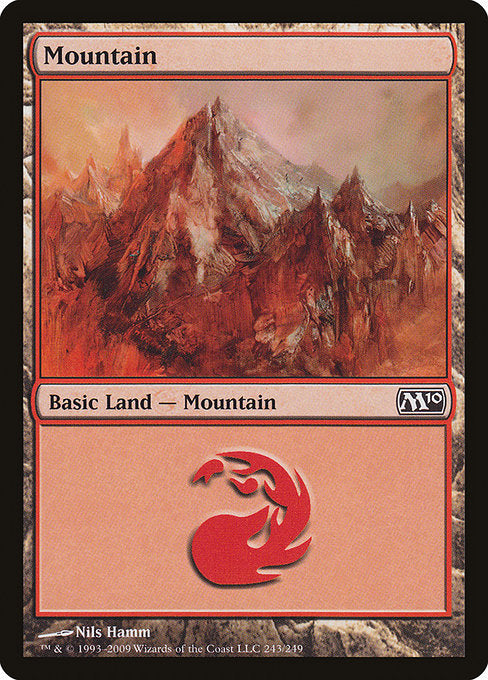 Mountain (243) [Magic 2010 (M10)] | Gear Gaming Bentonville