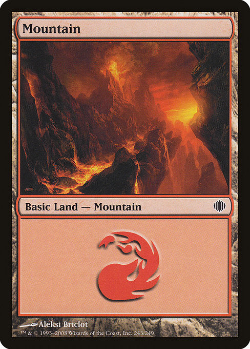 Mountain (243) [Shards of Alara] | Gear Gaming Bentonville