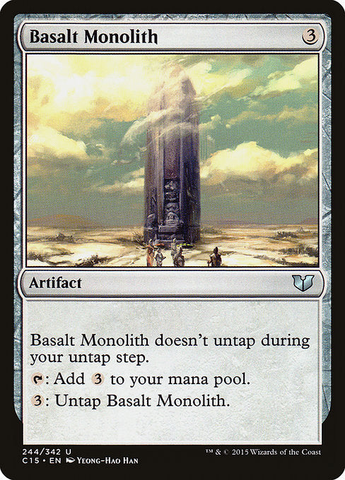 Basalt Monolith [Commander 2015] | Gear Gaming Bentonville