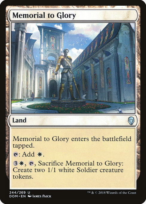 Memorial to Glory [Dominaria] | Gear Gaming Bentonville