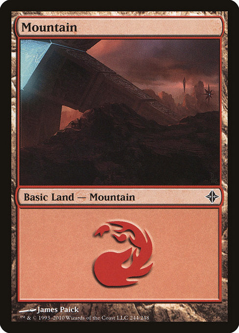 Mountain (244) [Rise of the Eldrazi] | Gear Gaming Bentonville