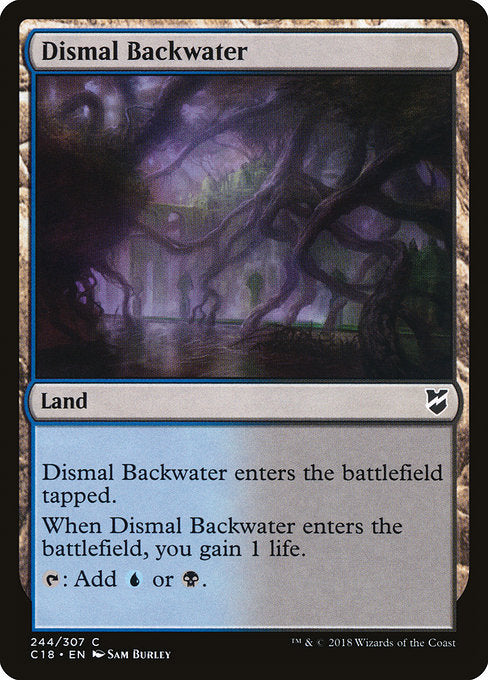 Dismal Backwater [Commander 2018] | Gear Gaming Bentonville