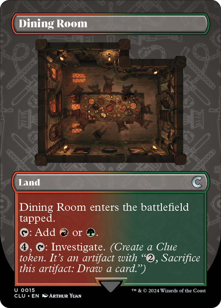 Dining Room (Borderless) [Ravnica: Clue Edition] | Gear Gaming Bentonville