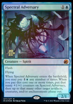 Spectral Adversary [Innistrad: Midnight Hunt Prerelease Promos] | Gear Gaming Bentonville