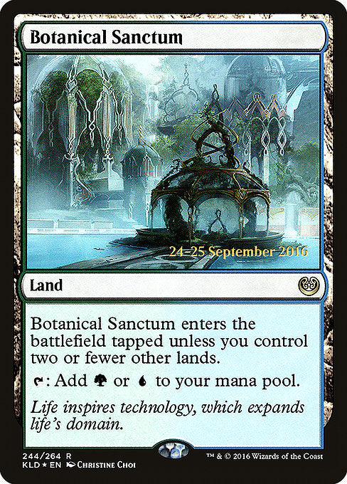 Botanical Sanctum [Prerelease Cards] | Gear Gaming Bentonville