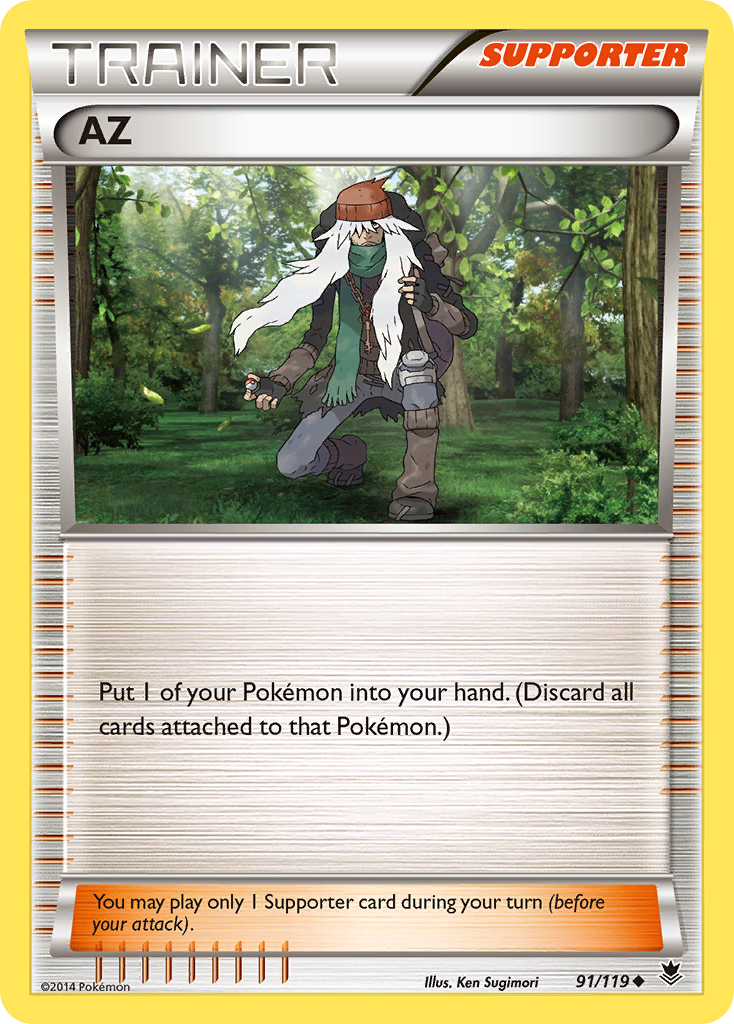 AZ (91/119) [XY: Phantom Forces] | Gear Gaming Bentonville