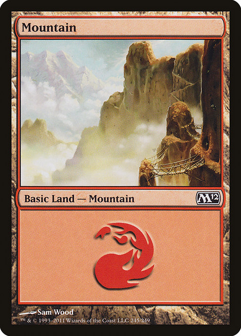 Mountain (245) [Magic 2012 (M12)] | Gear Gaming Bentonville