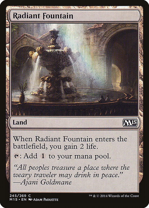 Radiant Fountain [Magic 2015 (M15)] | Gear Gaming Bentonville