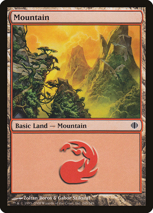 Mountain (245) [Shards of Alara] | Gear Gaming Bentonville