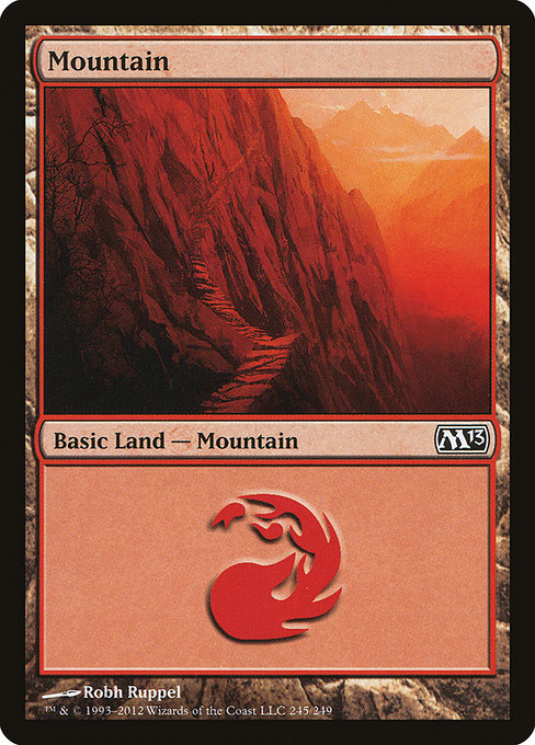 Mountain (245) [Magic 2013 (M13)] | Gear Gaming Bentonville