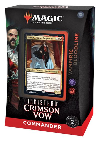 Innistrad: Crimson Vow Commander Deck - Vampiric Bloodline | Gear Gaming Bentonville