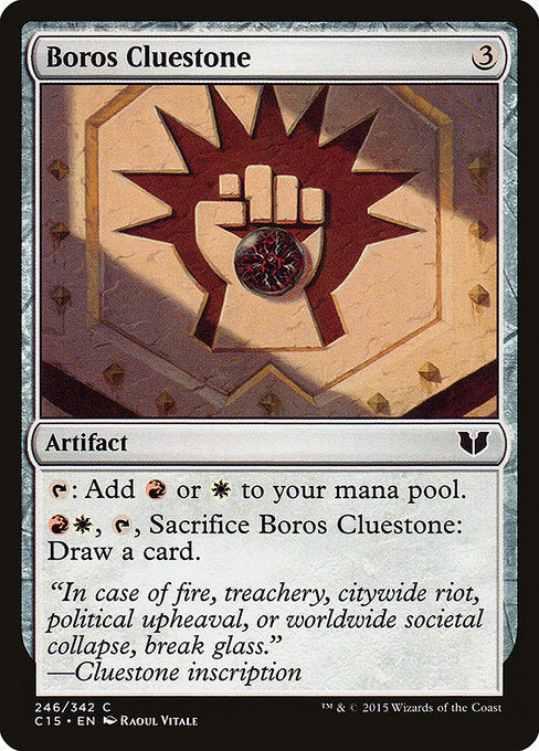 Boros Cluestone [Commander 2015] | Gear Gaming Bentonville