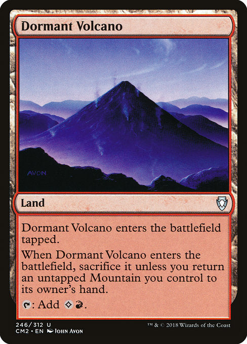 Dormant Volcano [Commander Anthology Volume II] | Gear Gaming Bentonville