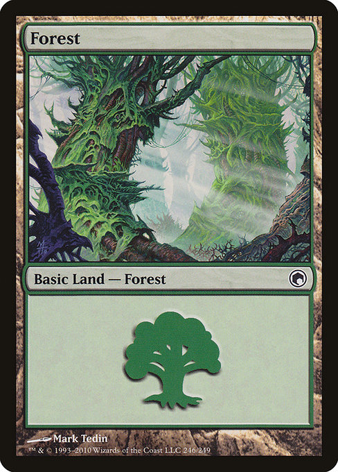 Forest (246) [Scars of Mirrodin] | Gear Gaming Bentonville