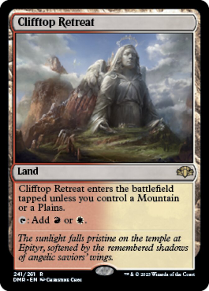 Clifftop Retreat [Dominaria Remastered] | Gear Gaming Bentonville