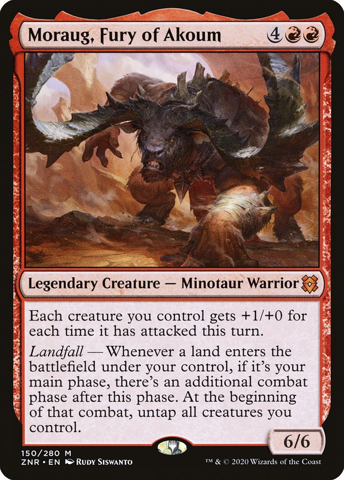 Moraug, Fury of Akoum [Zendikar Rising] | Gear Gaming Bentonville