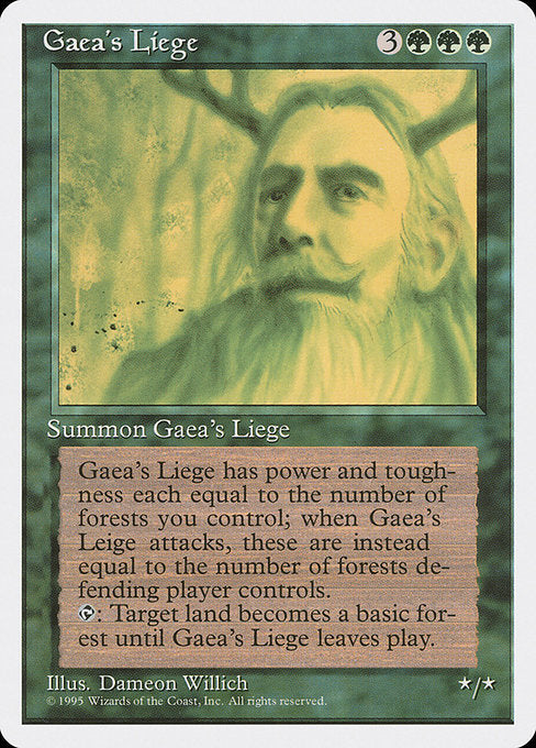 Gaea's Liege [Fourth Edition] | Gear Gaming Bentonville