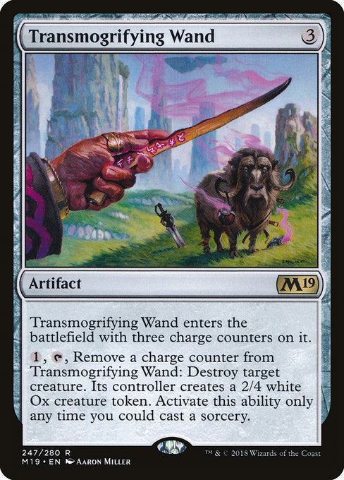 Transmogrifying Wand [Core Set 2019] | Gear Gaming Bentonville