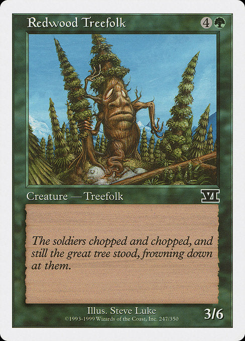 Redwood Treefolk [Classic Sixth Edition] | Gear Gaming Bentonville