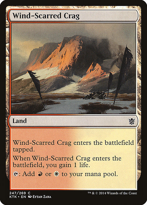 Wind-Scarred Crag [Khans of Tarkir] | Gear Gaming Bentonville