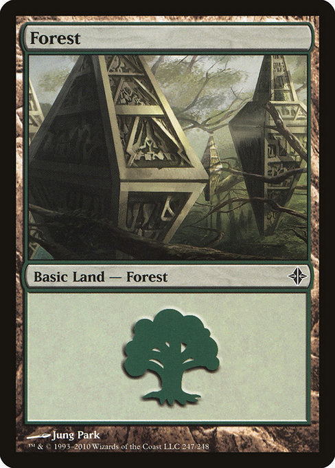 Forest (247) [Rise of the Eldrazi] | Gear Gaming Bentonville