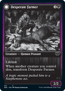 Desperate Farmer // Depraved Harvester [Innistrad: Double Feature] | Gear Gaming Bentonville